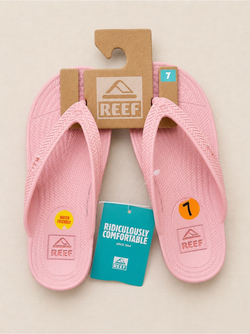 Reef Women's Pink Flip Flop Sandals - Pink